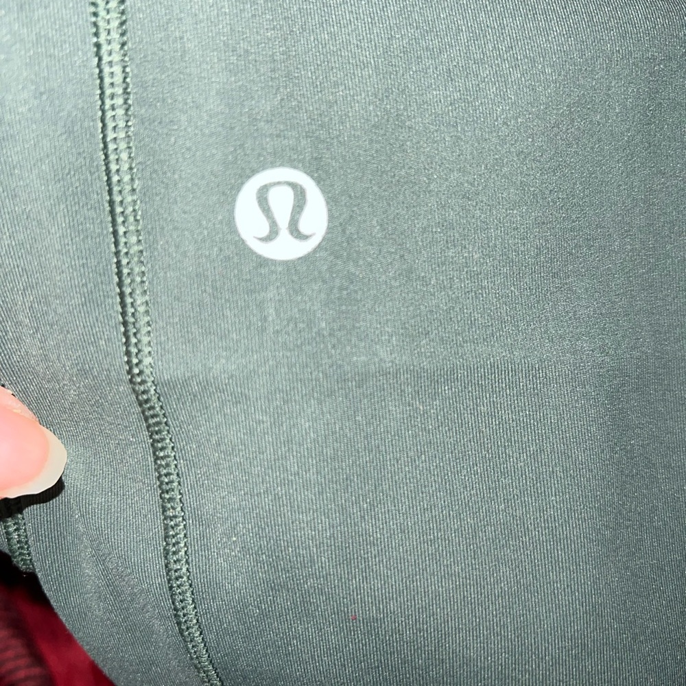 Lululemon Athletica Green Performance Leggings - Picture 7 of 8